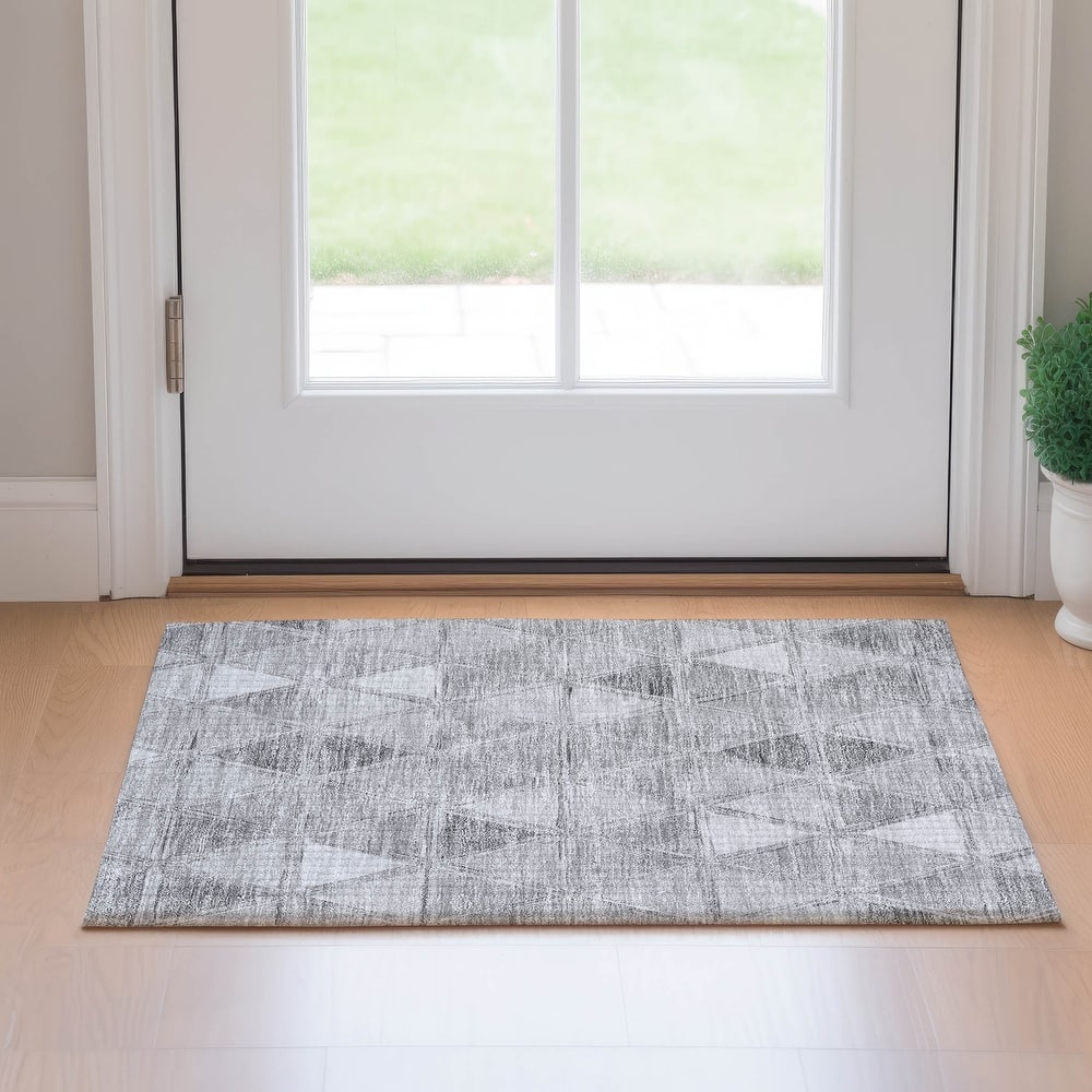 Premium Washable Super Soft Contemporary Mosaic Mayfield Rug