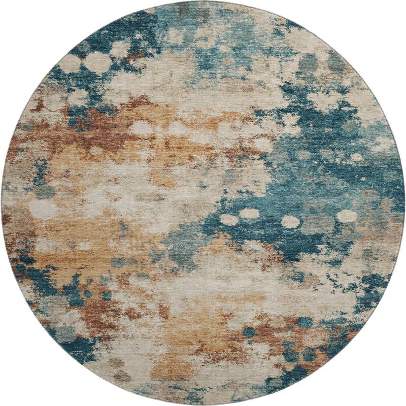 Premium Washable Super Soft Abstract Contemporary Mayfield Rug