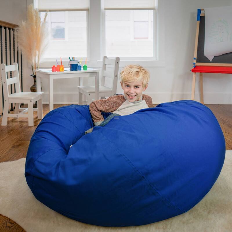 Oversized Refillable Bean Bag Chair for Kids and Adults