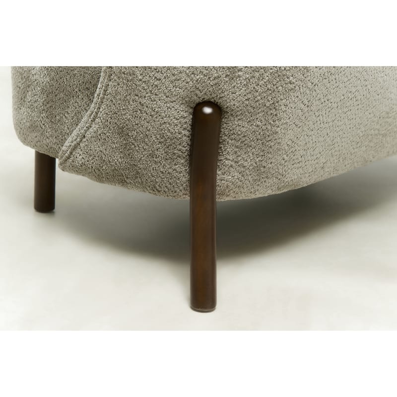 Christopher Knight Home - Chenille Upholstered Loveseat Sofa with Curved Backrest 57.9" Accent Sofa