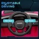 preview thumbnail 4 of 8, 12V Land Rover Discovery Kids Electric Car with Remote Control & Music Features - Pink