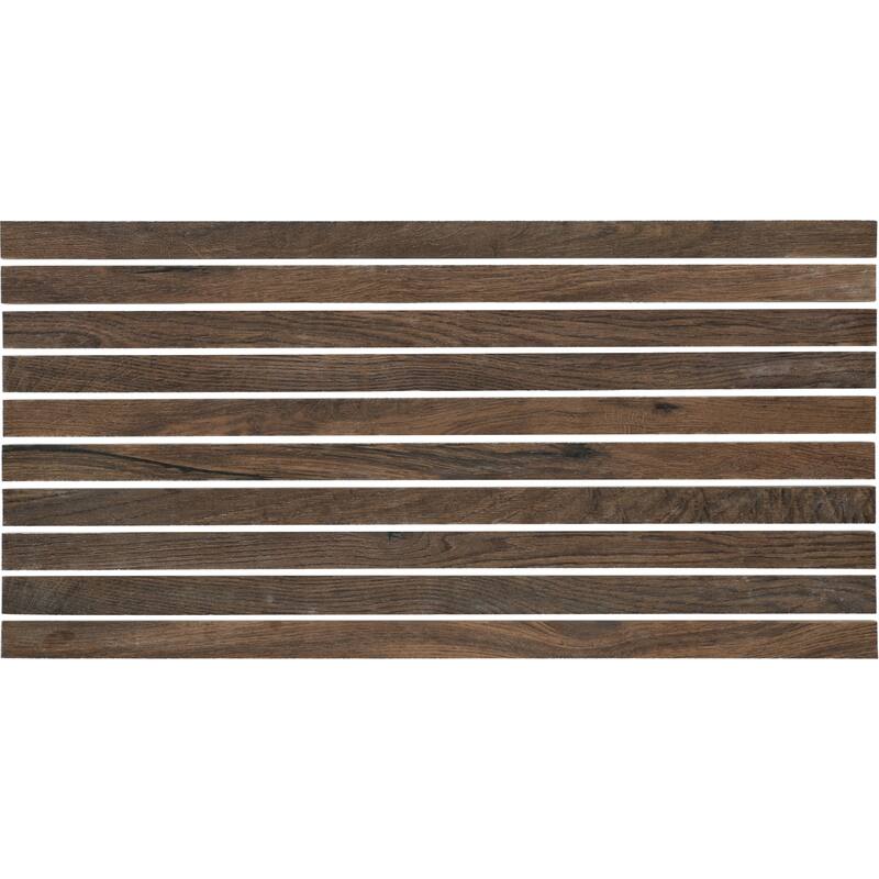 Daltile Acreage 1 x 24 Porcelain Wood Look Stacked Mosaic Tile (4 PCS Per Carton) (7.56 SQFT Per Carton)