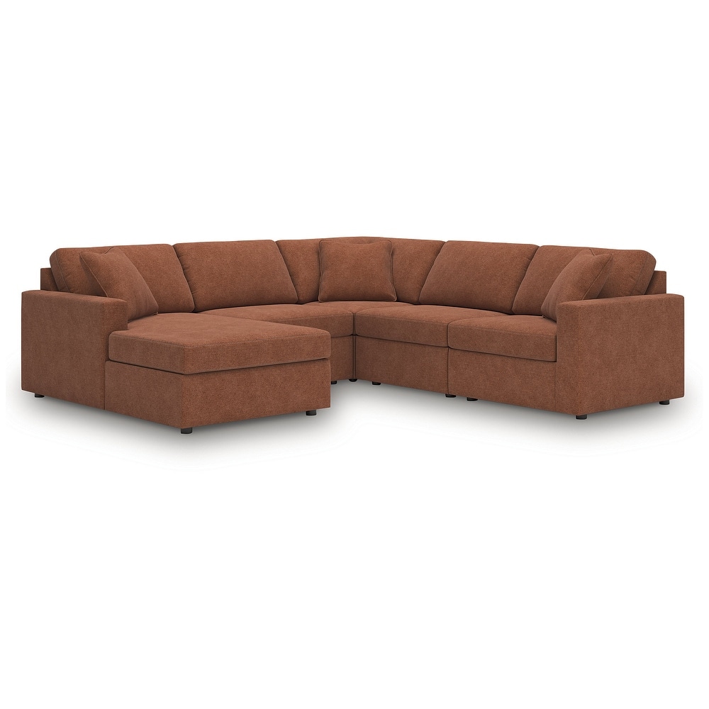 Signature Design by Ashley Modmax 5-Piece Sectional with Chaise