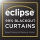 preview thumbnail 5 of 6, Eclipse Nadya Grommet Blackout Window Curtain Panel