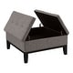 preview thumbnail 17 of 15, Atkinson Transitional Linen Split-top Storage Cocktail Ottoman by Furniture of America