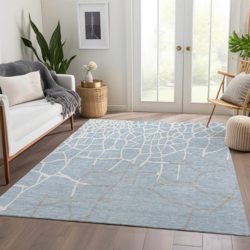 Premium Washable Super Soft Contemporary Webby Mayfield Rug