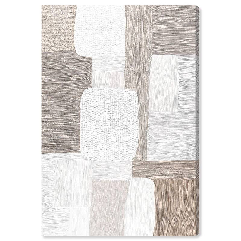 Stucco Squares II Canvas by Art Remedy, Gallery Wrapped - 30" x 45"