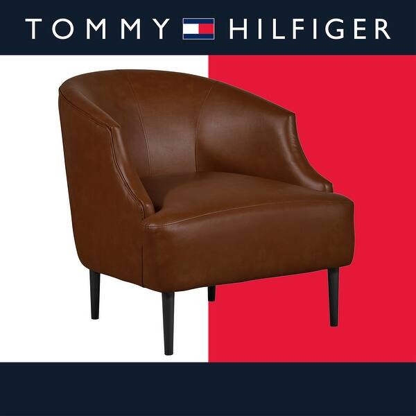 Shop Tommy Hilfiger Jameston Leather Club Chair Overstock 25861118