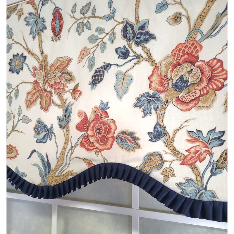 RLF Home Giana Ruffled Provance Valance