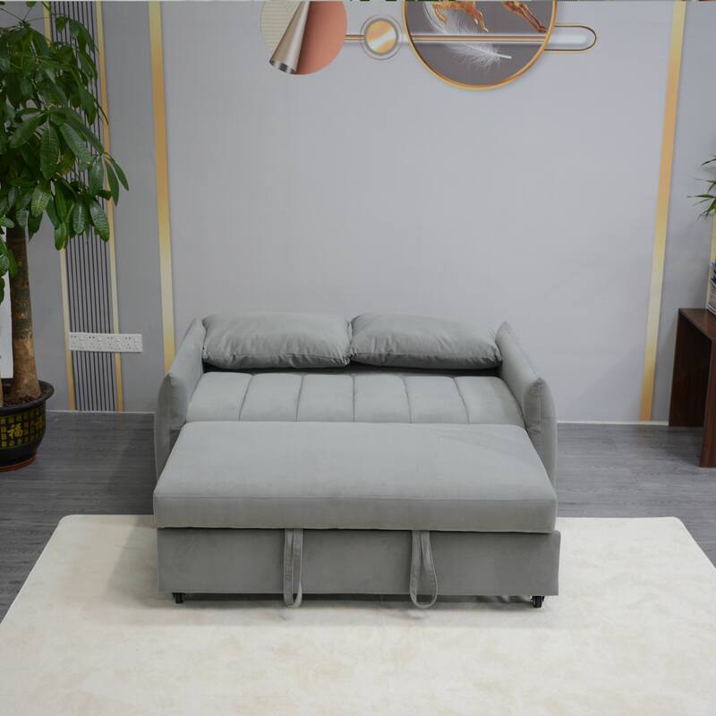Versatile Sofa Bed - Ideal for Living Rooms and Guest Bedrooms - Gray