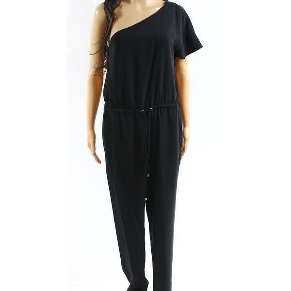 ralph lauren one shoulder jumpsuit