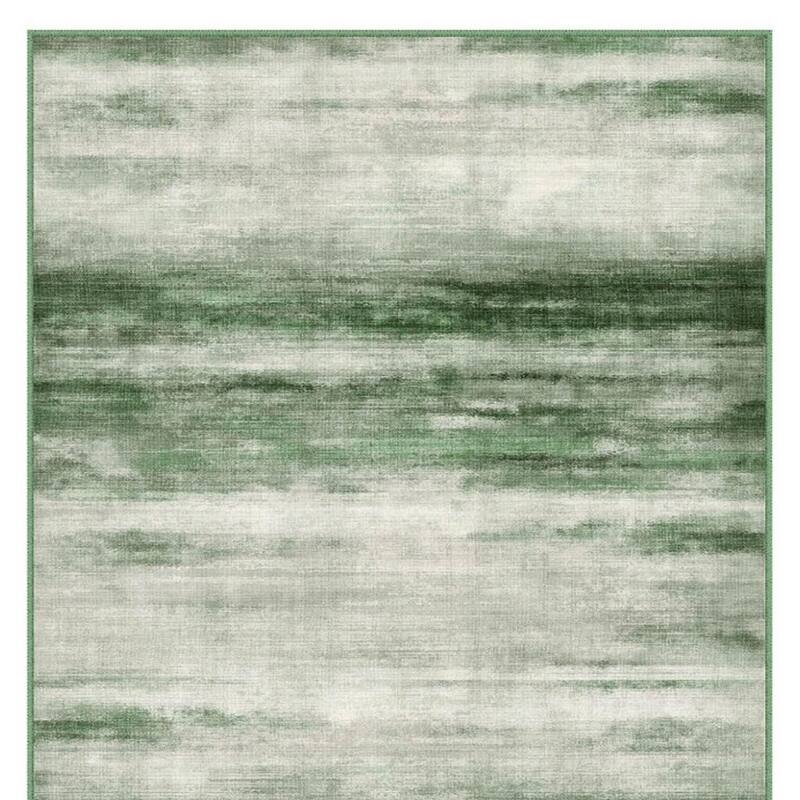 HomeRoots Abstract Modern Rectangle Area Rug