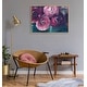 preview thumbnail 8 of 31, Sylvie Pink Flower Bouquet Framed Canvas Wall Art, Gold 18 x 24
