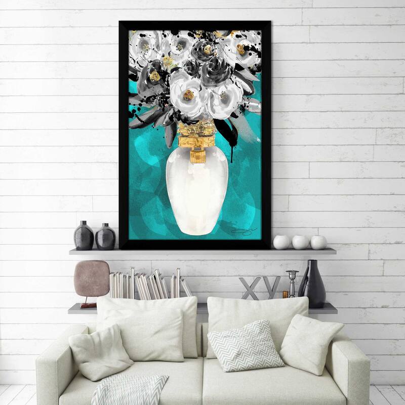 "Always Fresh Blue" by Jodi Print on Acrylic
