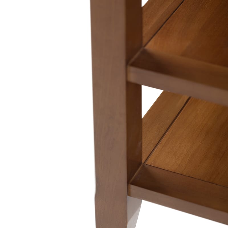 WYNDENHALL Normandy Solid Wood Square Transitional End Table - 19 inch Wide