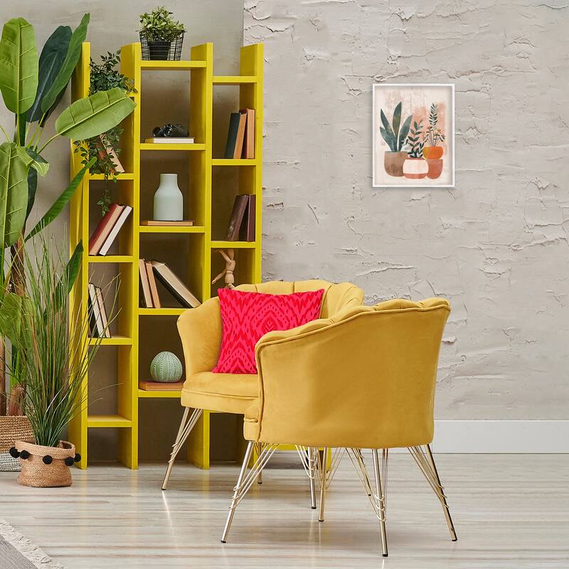 Stupell Earthy Boho Potted Plants Framed Giclee Art Design By LSR Creative Studio