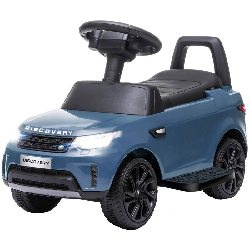 Qaba 6V Land Rover Ride On Car, Push Car & Electric Mode, Headlights, Music & Horn for Kids 18-60 Months