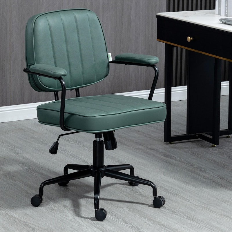 Home Office Chair with Adjustable Height and Wheels
