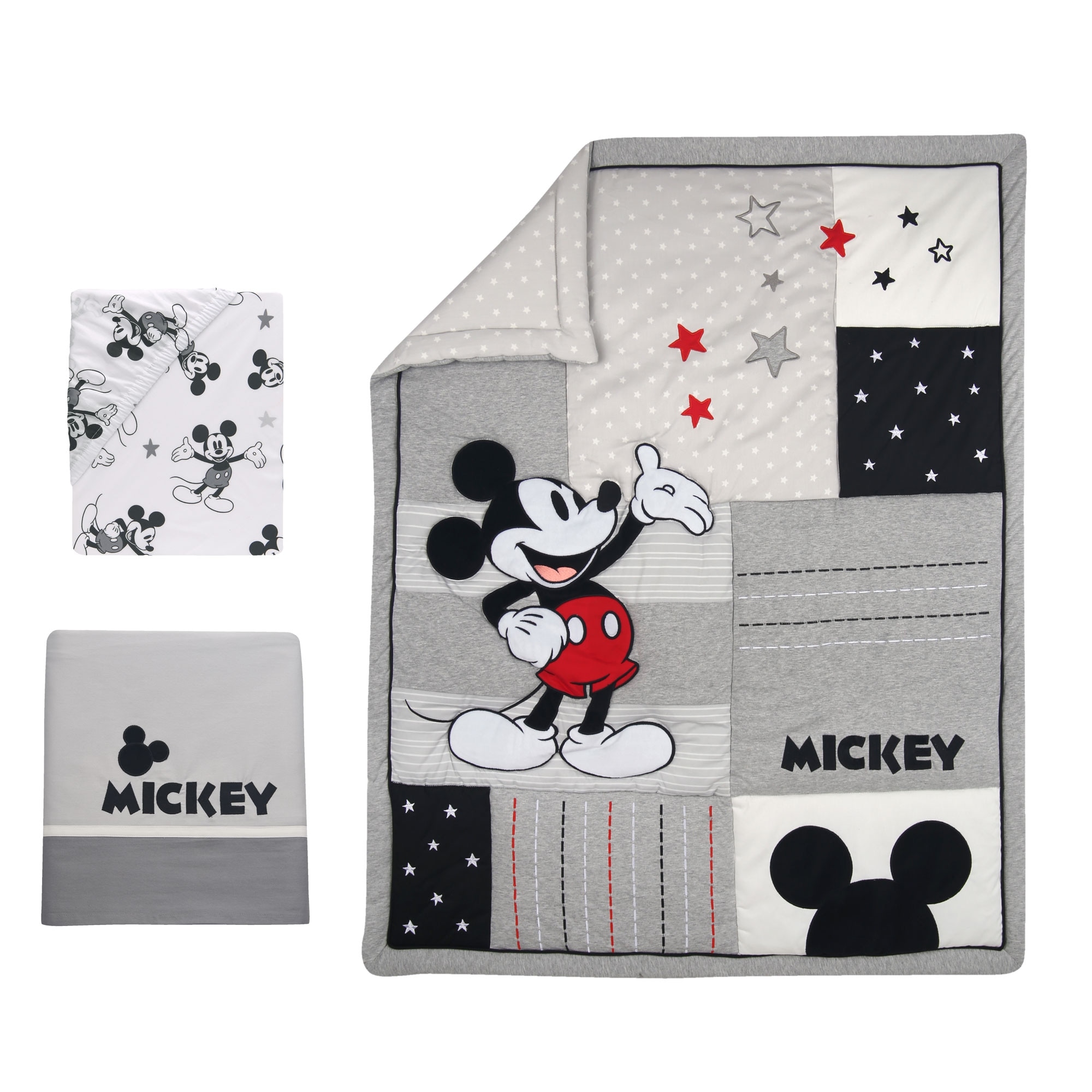 Lambs Ivy Disney Baby Magical Mickey Mouse 3 Piece Crib Bedding