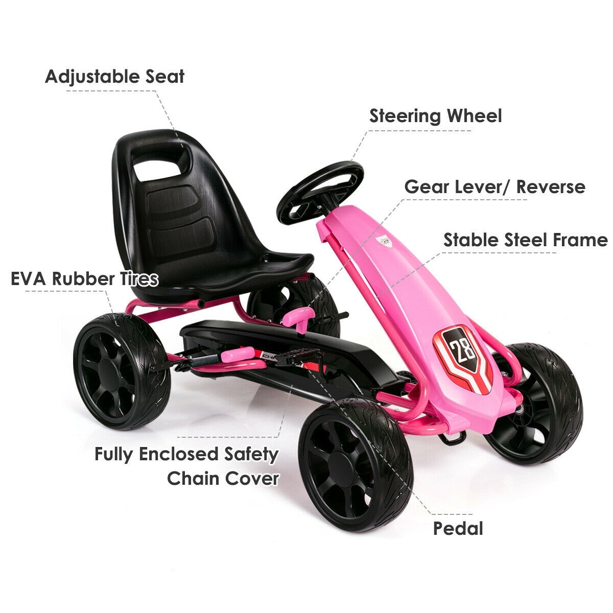 toddler ride on toys with rubber wheels