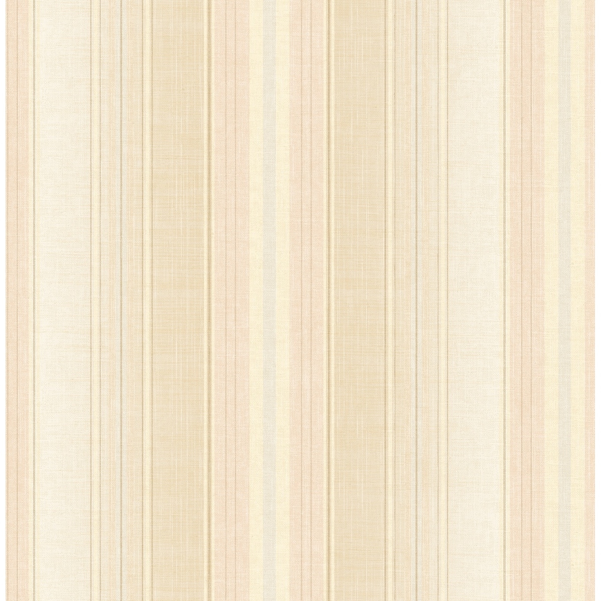 Seabrook Designs Laya Stripes Unpasted Wallpaper