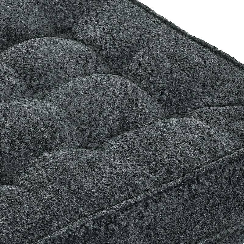 MCombo Modular Sofa Couch with Removable Cushion, 3 Seaters Accent Sofa Chair