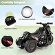 preview thumbnail 17 of 38, Gymax 6V Kids Bubble Car Electric Ride on Motorcycle w/ Music Button &