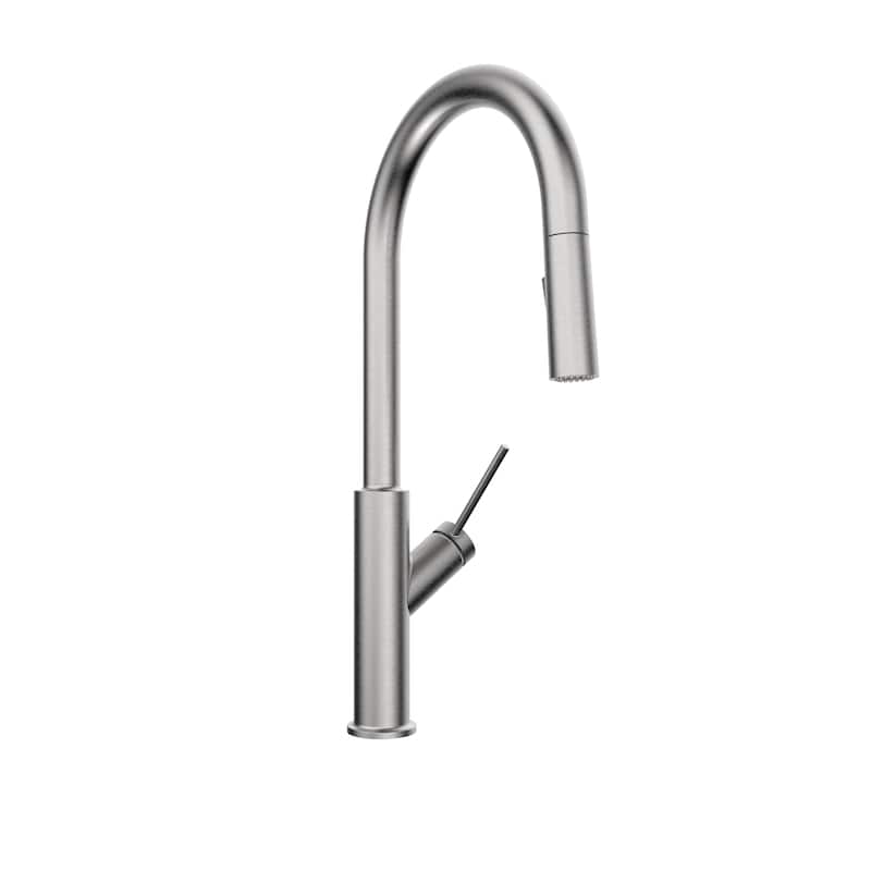 Belanger SVE78 Single Handle Pull-Down Kitchen Faucet - Stainless Steel