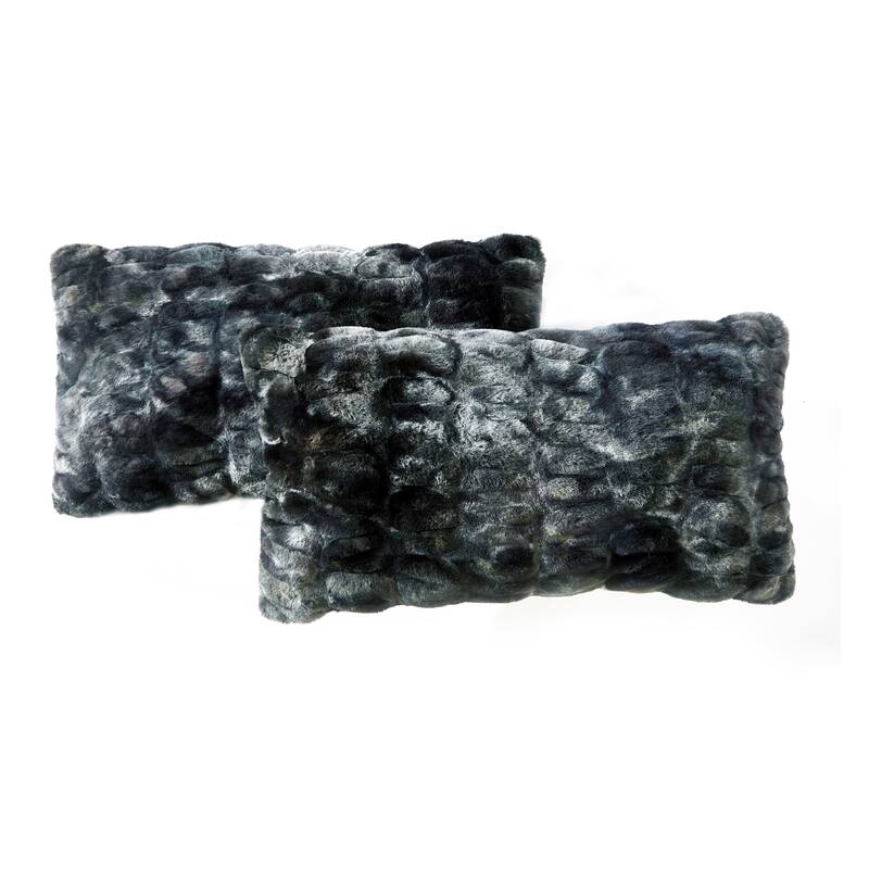 Serenta Shar Pei FauxFur 2 Piece Pillow Shell Set, NO INSERT