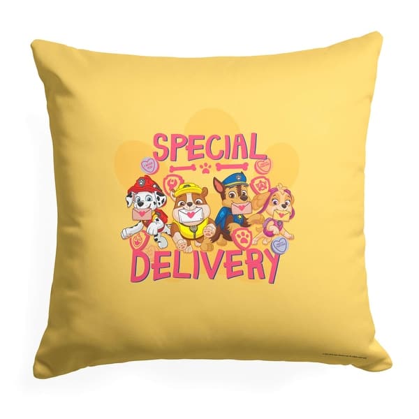 slide 2 of 4, Nickelodeon Paw Patrol Special Delivery 18 Inch Throw Pillow