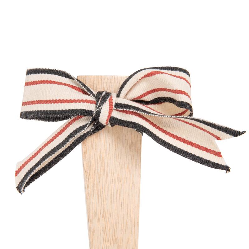 Mango Wood Cheese Board and 3-Piece Stonewashed Cotton Tea Towel Set - 28.0"L x 18.0"W x 0.25"H