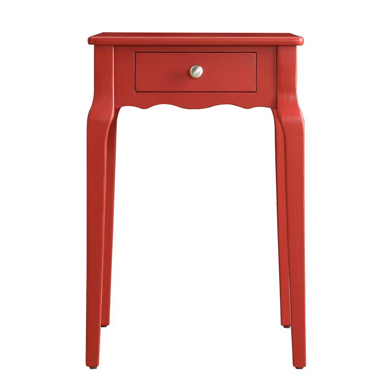 Daniella 1-Drawer Wood Storage Side Table by iNSPIRE Q Bold