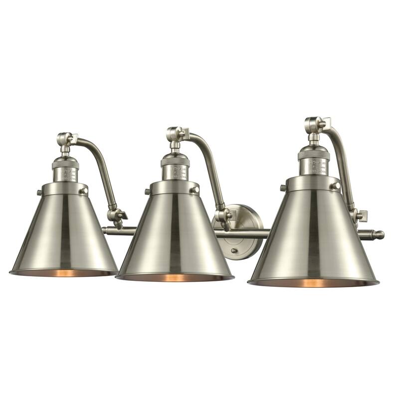 Innovations Lighting Appalachian 3 Light 28" Wide Bathroom Vanity - Brushed Satin Nickel