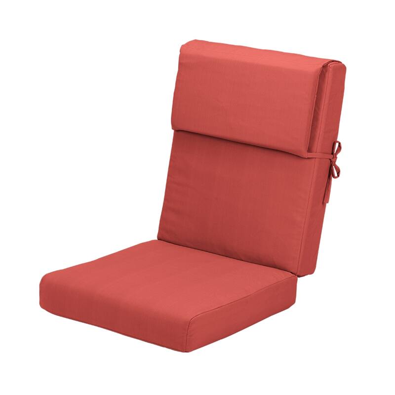 Aoodor 4.1" Outdoor Seat / Back Cushion - Red