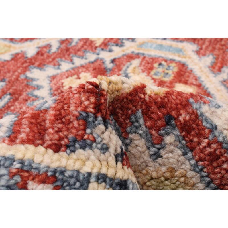 ECARPETGALLERY Hand-knotted Jules Serapi Dark Red Wool Rug - 5'11 x 8'11