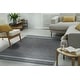 preview thumbnail 1 of 8, Gray Hand-Woven Wool Contemporary Natural Wool Flat Area Rug - Modern Elegance and Timeless Craftsmanship 10' x 14'