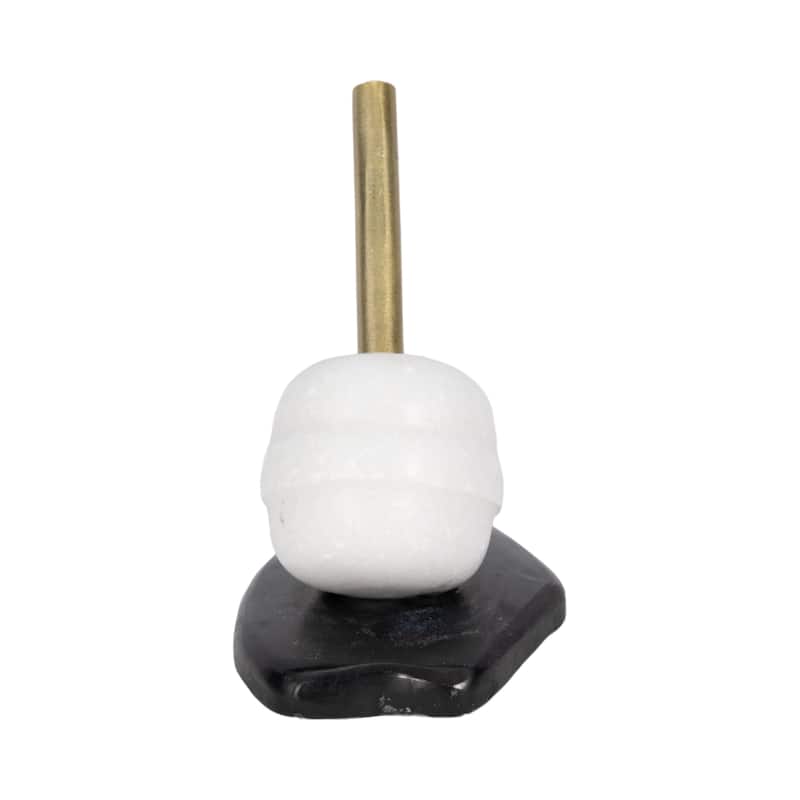 Sagebrook Home 6" Marble Multi Melted Lollipop - 6" x 3" x 5"