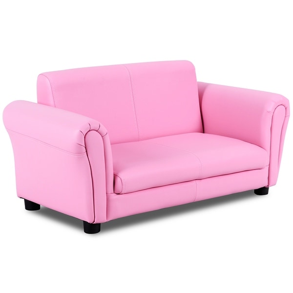 pink kids couch