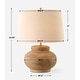 preview thumbnail 8 of 6, Uttermost Urbino Aged Terracotta Table Lamp - 22.25'' H X 17.5'' W X 17.5'' D
