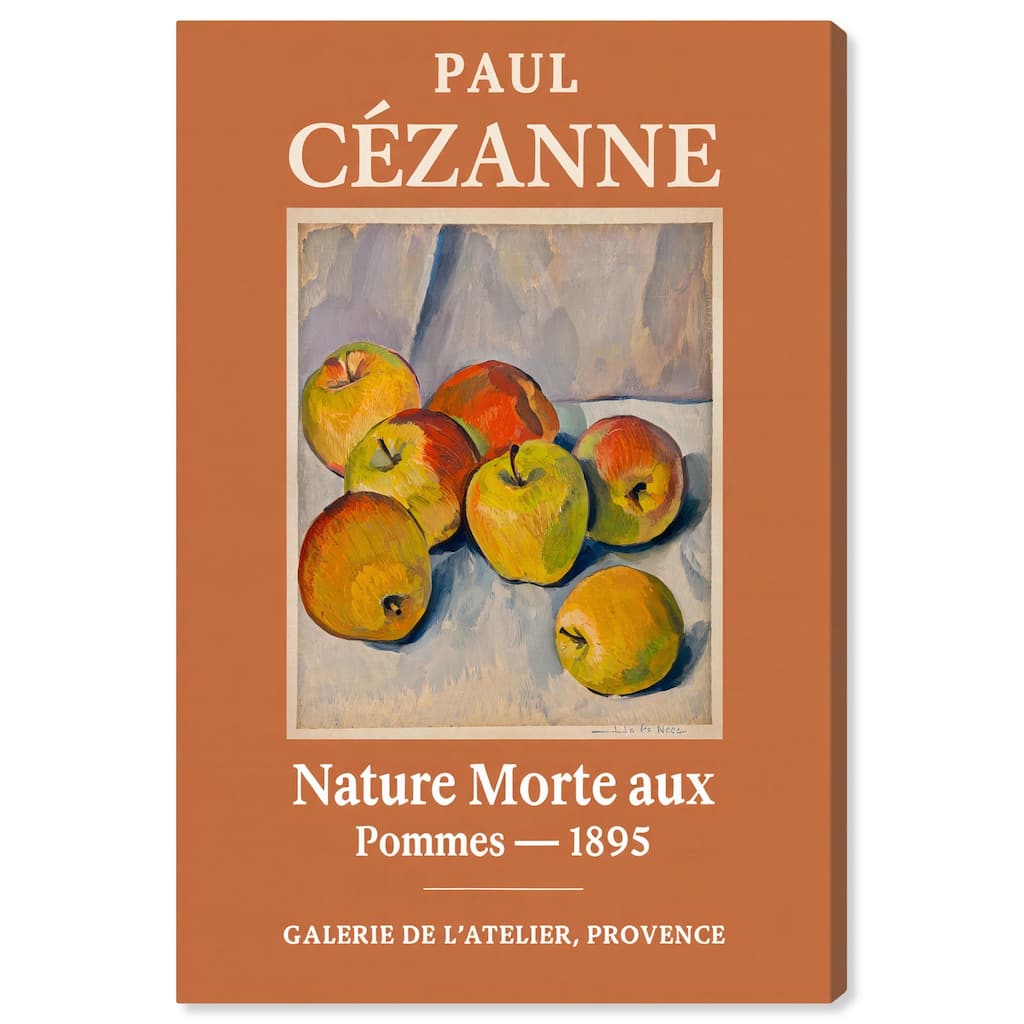 Apples of Cezanne Canvas by Art Remedy, Gallery Wrapped