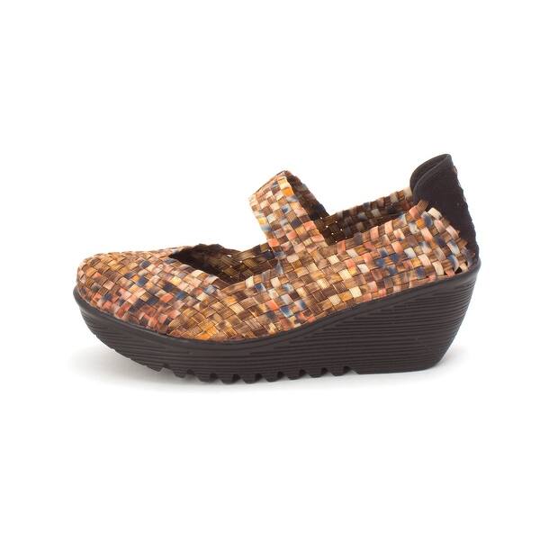 Shop Bernie Mev Womens Lulia Fabric Closed Toe Casual Platform