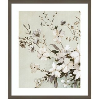 Autumn Bouquet I by Asia Jensen Wood Framed Wall Art Print - Svelte ...