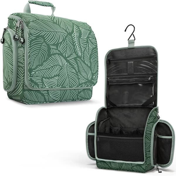 Hanging Travel Toiletry Bag - 12''L x 4''Wx 9.5'H - Bed Bath & Beyond -  42866485