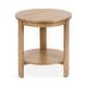 preview thumbnail 70 of 117, Kate and Laurel Foxford Round Wood Side Table
