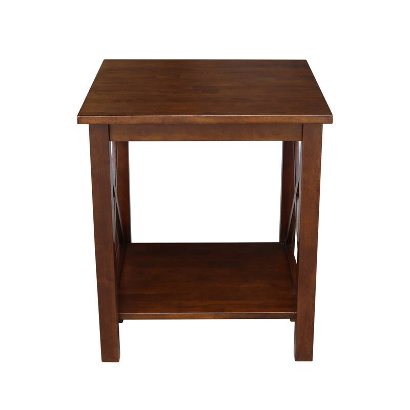 International Concepts Wood Hampton End Table