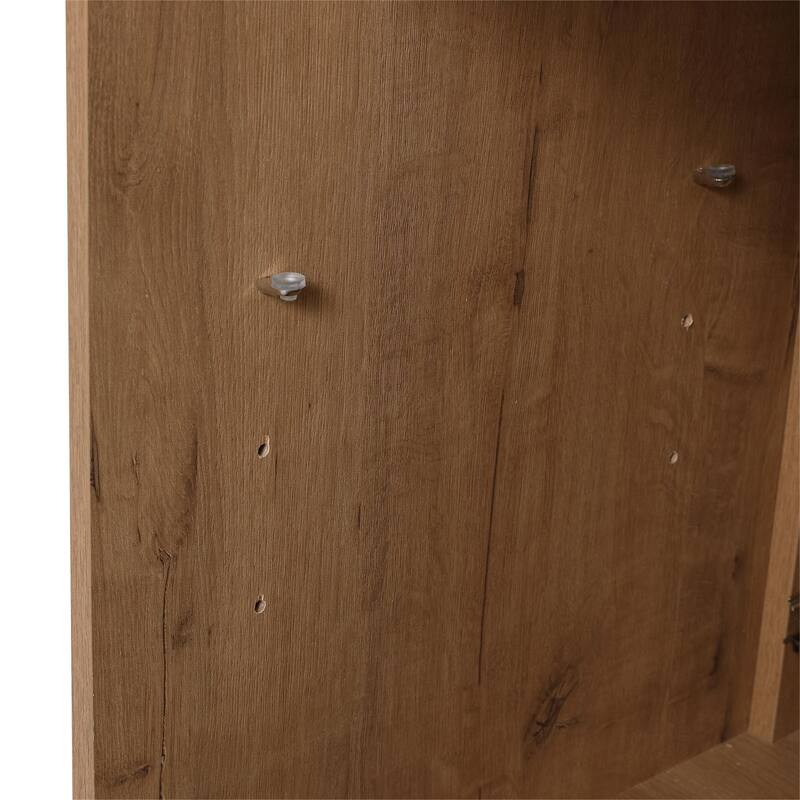 Bathroom Vanity With Sink In 24/30 Inch, Freestanding Bathroom Vanity With Soft Close Door And Adjustable Shelves