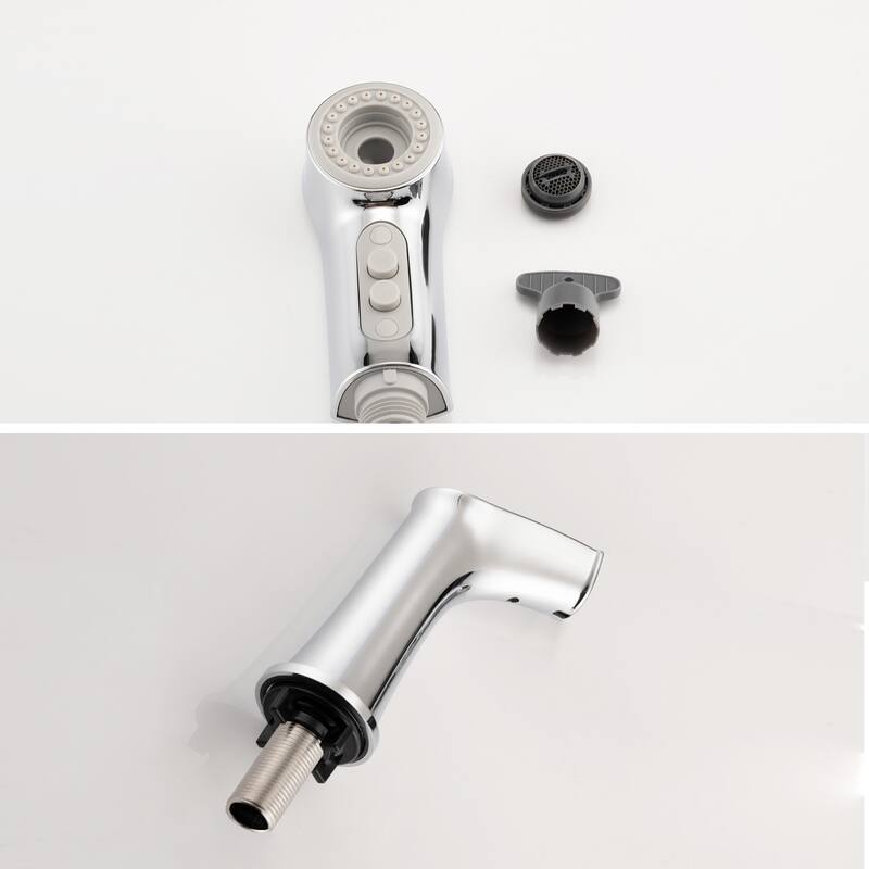 Topcraft Pull Down Two Handle Bathroom Sink Faucet