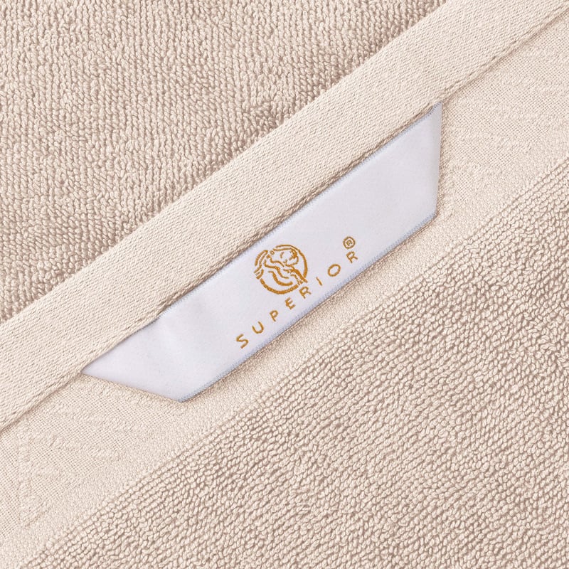 Superior Basketweave Egyptian Cotton Solid 3 Piece Assorted Towel Set