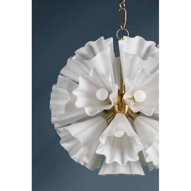 Hudson Valley Lighting 5524 Capri 22 Light 24" Wide Abstract