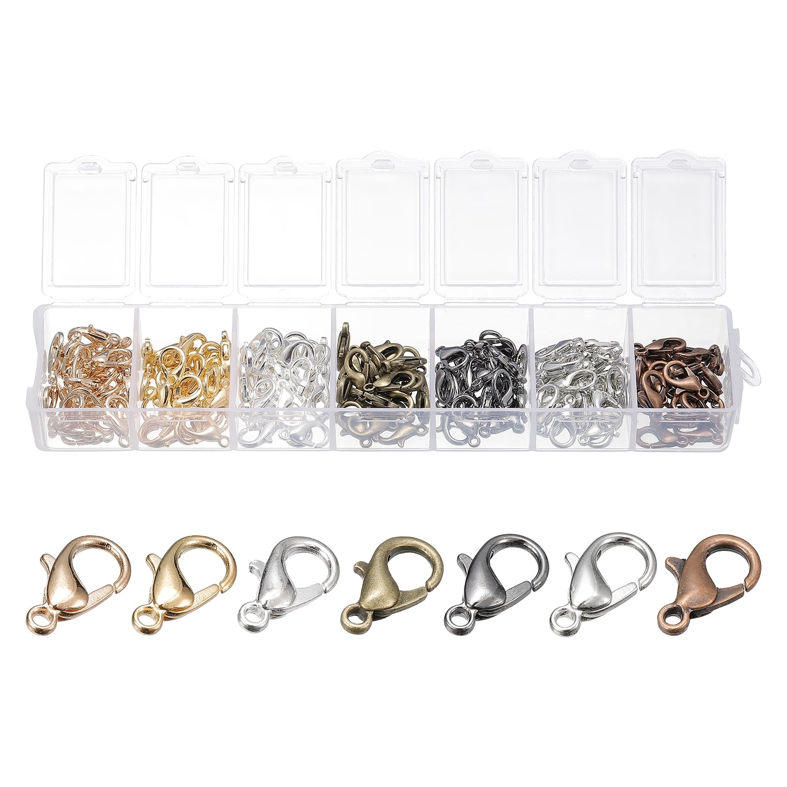 Lobster claw clearance clamps